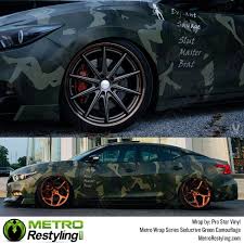 Black And Yellow Camo Car Wrap Seductive Green Camo Vinyl Wrap Metro Series Metro Restyling Camo Vehicle Wraps Star Vinyl Green Camouflage
