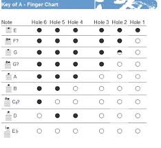 Dizi Finger Chart Key G Kenafuvolaquenaflute Com