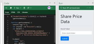 Excel Javascript Api Stock Data By Peter James Data Driven Investor Medium