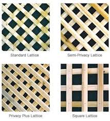 Lattice Styles Privacy Lattice Panels Lattice Square Lattice