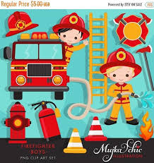 Maybe you would like to learn more about one of these? Firefighter Boys Clipart Cute Fireman Fire Truck Hose Fire Etsy Firefighter Clipart Fireman Fireman Helmet