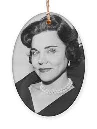Portrait Of Ann Landers Ornament