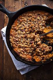 Sweet Potato Casserole With Brown Sugar Topping Pinch Of Yum Recipe Sweet Potato Casserole Easy Unique Thanksgiving Recipes Sweet Potato Recipes Casserole