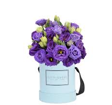 Check spelling or type a new query. Eustoma In Round Flower Box By Gift Flowers Sg Flower Boxes Flower Gift Online Flower Shop