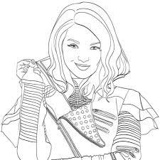 You might also be interested in coloring pages from descendants category. Mal Coloring Pages Coloring Home