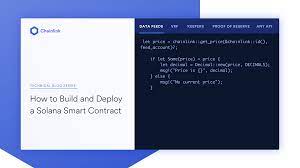 How To Build And Deploy A Solana Smart Contract Chainlink Blog