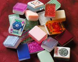 Assorted Mah Jongg Tiles Mahjong Tiles Mahjong Mah