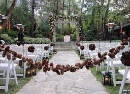 Decorations Pine Cone Wedding Pinecone Wedding Decorations Winter Wedding Arch