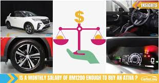 Gambaran gaji ini sekadar untuk membandingkan gaji dan taraf hidup dan bukan kadar sebenar. Boleh Ke Beli Perodua Ativa Dengan Rm1 200 Gaji Insights Carlist My