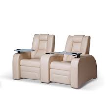 You could accessorise your home cinema seating with cushions and throws, too, if you want to ramp up the comfort factor. Gold Class Cinema Recliner Leadcom Seating