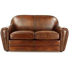 Codes promo, ventes flash, livraison offerte, trouvez le produit de vos rêves à prix réduit ! Canape Club Cuir Marron Vintage 2 Places Havane