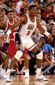 Olympic basketball dream team dominated olympic basketball. Patrick Ewing Usa Basketball Team Dream Team Basketball History Team Usa Basketball Football And Basketball