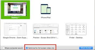 Optimizing A Shared Video Clip In Full Screen Zoom Help Center Clip Ins Full Screen Video Clip