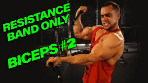 resistance band bicep workout