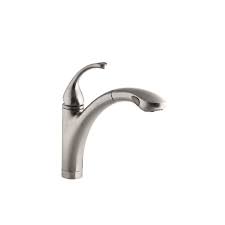 Kohler diverter kit for rite temp pbu shower units 89773 the via homedepot.com. Kohler Forte Single Control Pullout Kitchen Sink Faucet With Color Matched Sprayhead And L The Home Depot Canada