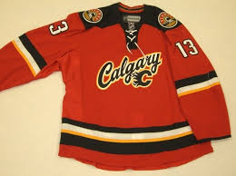 Okay, today we look at the calgary flames and their jersey history. Calgary Flames Alternate Jersey Customization