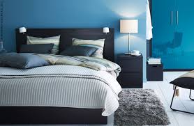 Malm Cadre De Lit Haut Brun Noir Leirsund 140x200 Cm Ikea Bedkader Slaapkamerdesigns Malm