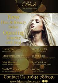 Blush Hair Beauty Salon Poster Hair And Beauty Salon Beauty Tips For Hair Beauty Salon Posters