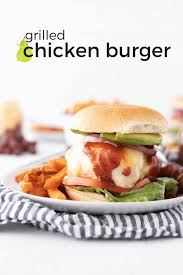 Maybe you would like to learn more about one of these? Grilled Chicken Burgers Nourish Nutrition Blog