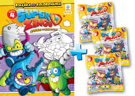 For boys and girls kids. Super Zings Kolorowanka Do Kolorowania 3 Figurki 9478105804 Allegro Pl