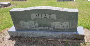 Floyd Aaron Mize (1893-1960)