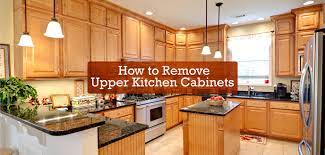 Cover any vents and remove the moldings using a pry bar. How To Remove Upper Kitchen Cabinets Budget Dumpster