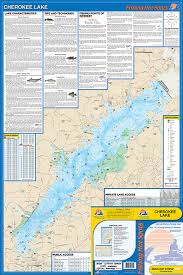 Cherokee Lake Fishing Map