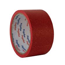 CINTA MASKING TAPE 2PLG(48MM) X20YD PEGAFAN ROJO