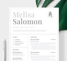 The latest and cleanest professional resume template in ms word file format to help in you achieve your dream job. Resume Template 1 Page Stockholm Resume Template Professional Resume Template Word Simple Cv Template