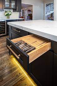 Knife Drawer Storage Transitional Kitchen Other By Marvista Design Build Houzz In 2021 Fusion Kitchen Kitchen Design Knife Drawer