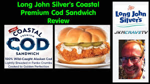 Track calories, carbs, fat, sodium, sugar & 14 other nutrients. Long John Silver S Premium Cod Sandwich Review Jkmcravetv Youtube