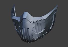 Kitana is one of the lead characters of the mortal kombat series; Frost Cyberpunk Female Mask For Face 3d Printable Model 3