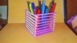 Kagittan Kalemlik Nasil Yapilir Kalemlik Origami Boncuk