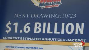 The mega millions jackpot just won't quit. Mega Millions Lottery Reaches Record 1 6 Billion Jackpot National Globalnews Ca