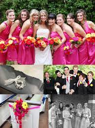 Pin By Samantha Sheets On Wedding Pink Bridesmaid Dresses Hot Pink Bridesmaid Dresses Hot Pink Bridesmaids