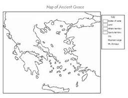 Ancient Greece Blank Maps Ancient Greece Activities Ancient Greece Map Ancient Greece