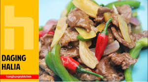1/2 kg mee kuning yang di cuci. Daging Masak Halia Youtube