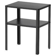 Vikhammer Nightstand Black 23 5 8x15 3 8 Ablagetisch Nachttisch Schwarz Ikea Ablagetisch