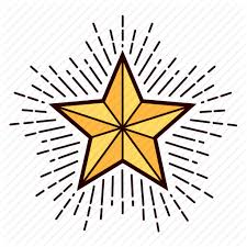 Free download gold star christmas tree topper png transparent render insert vector hd image free transparent. Christmas Decoration Shiny Star Starburst Tree Topper Icon Download On Iconfinder