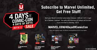 marvel unlimited offering special for