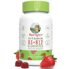 Vegan Vitamin D3 Vitamin B12 Gummies Maryruth Organics