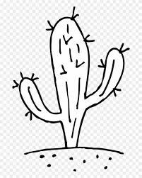 You'll find a free cactus colouring page, plus links to some cactus related clip art and cactus books! Christmas Cactus Coloring Page Printable Coloring Page Cactus Black And White Clip Art Png Download 3990862 Pinclipart