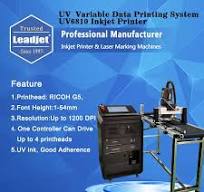 UV Ink Qrcode Barcode Batch Serial Number Variable Data ...