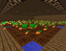Fill the water canals using a bucket and water. How To Build An Underground Farm In Minecraft Minecraft Crop Farm Ideas Minecraft Underground Farm Farm Minecraft