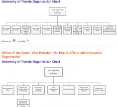 organizational chart academic health center office of