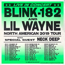 blink 182 lil wayne tickets 20th july veterans united