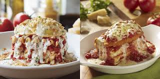 This is the original recipe for the olive gardens lasagna fritta.it is so delicious! Olive Garden Turns Ravioli And Chicken Parm Into Lasagna And It Looks Beautiful