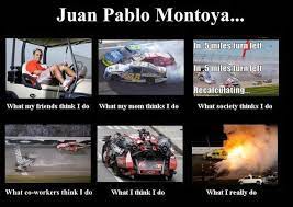 So there was a wreck tonight. Montoya S Jet Dryer Incident Juan Pablo Montoya Nascar Memes Nascar Racing
