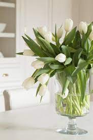 How To Arrange Tulips You Don T Arrange Them You Put Tulips In A Vase And They Will Easter Flower Arrangements Tulips Arrangement Spring Flower Arrangements