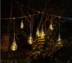 Solar Lichterkette Gluhbirnenoptik Shop Landhaus Look Solar Lichterkette Lichterkette Lampion Garten